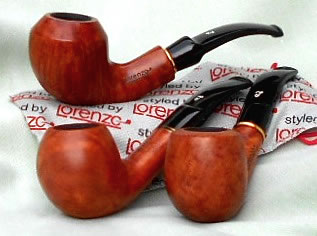 Lorenzo VIP Natural Superior Grain Smoking pipes